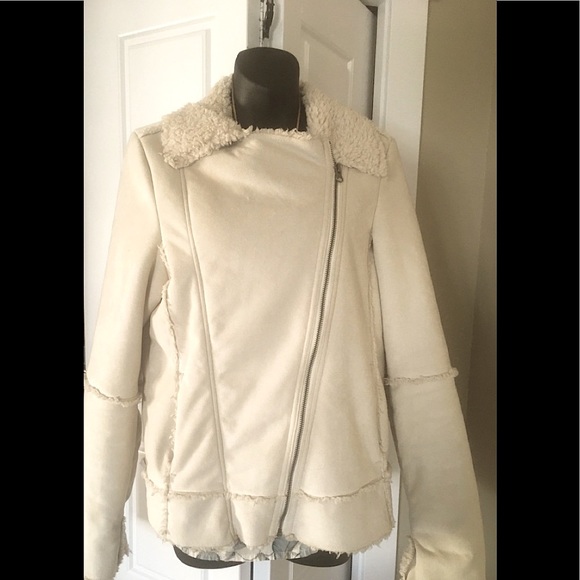 HP - Ivory faux shearling - Picture 3 of 7